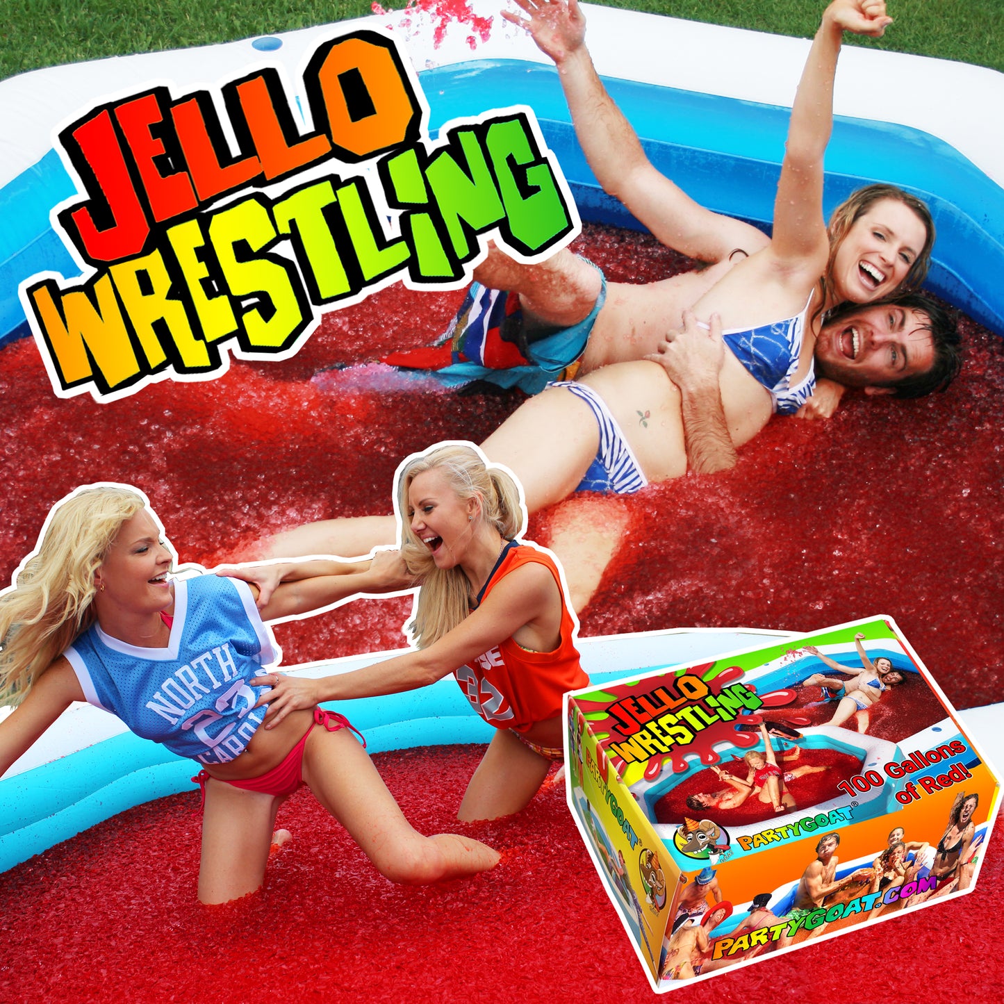 JELLY WRESTLING JELLO! (380 Litres)