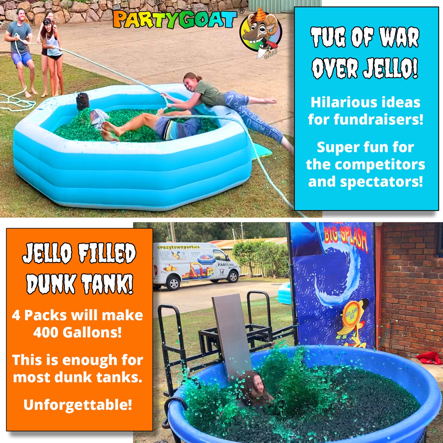 JELLY WRESTLING JELLO! (380 Litres)