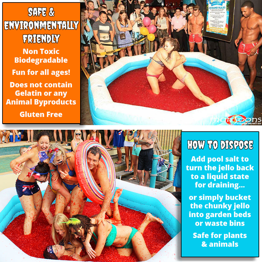 JELLY WRESTLING JELLO! (380 Litres)