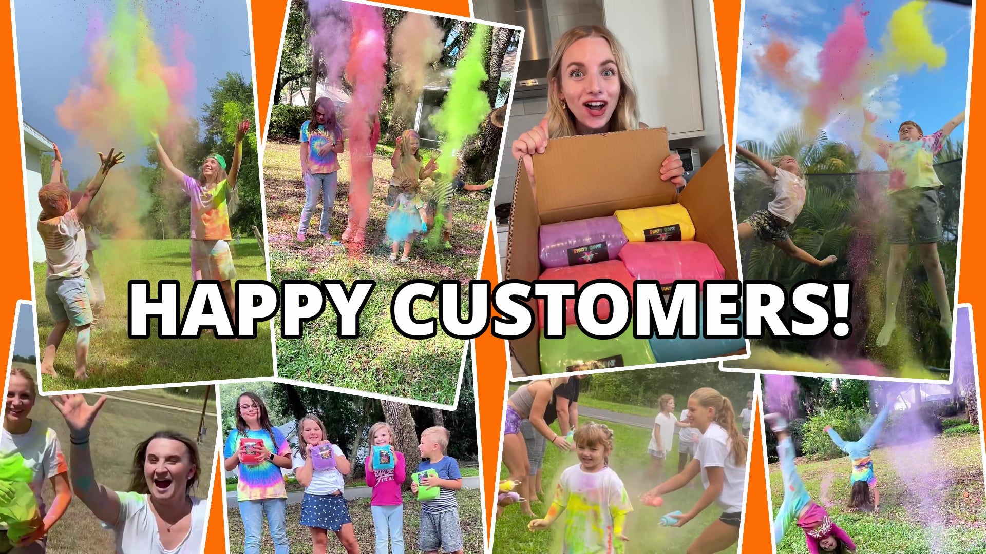 Colored Powder for Color Runs & Color Wars – PARTY GOAT
