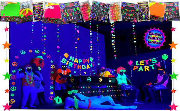 Neon Party Decorations