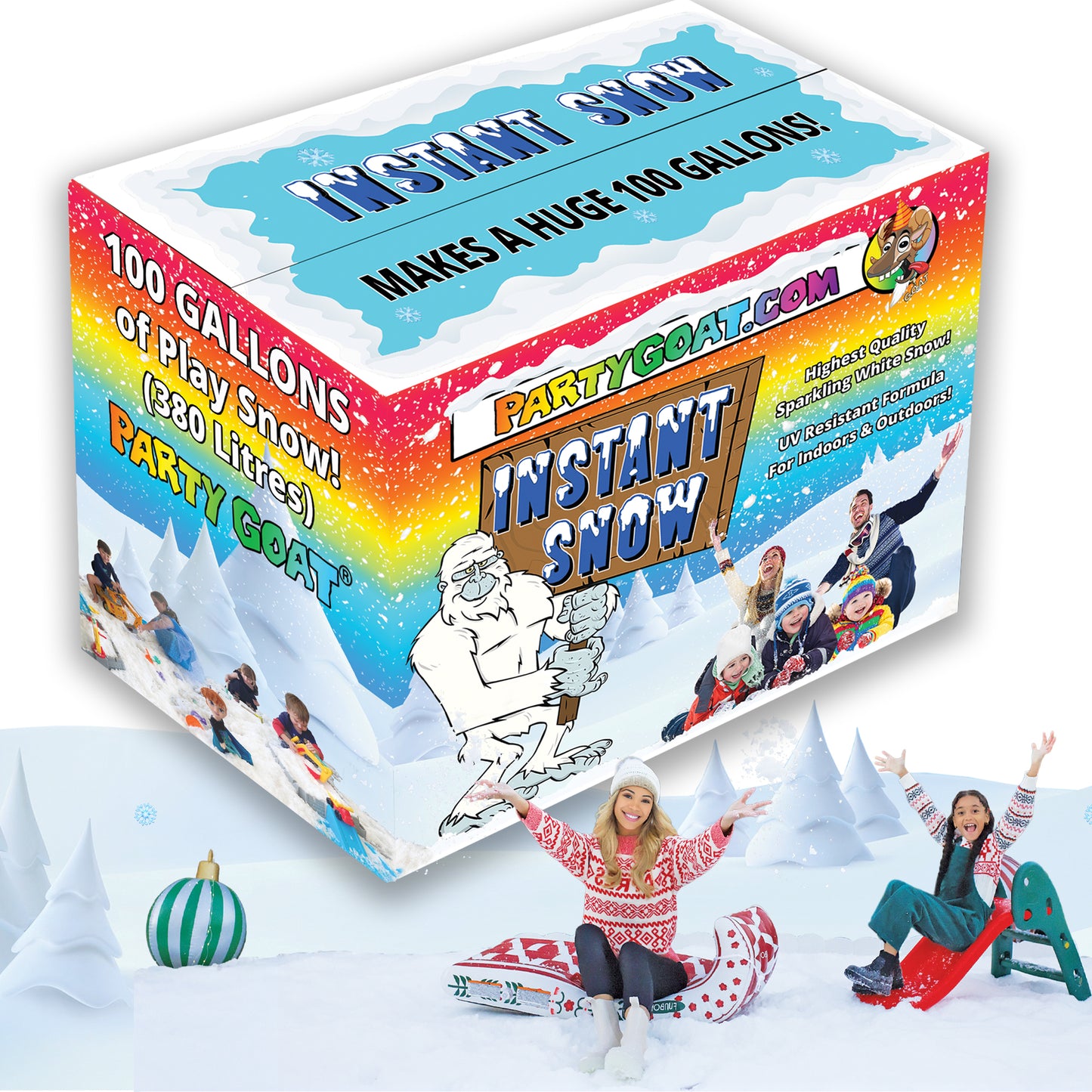 INSTANT SNOW POWDER!