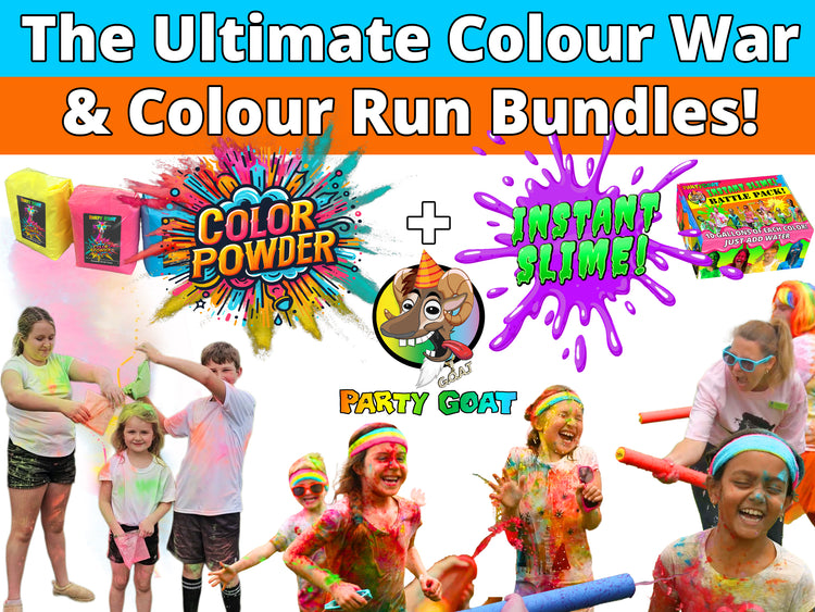 Colour Powder In Rave COLOUR RUN POWDER: 9 Colour Bulk Pack! 12.3kg for Colour Wars & Events ...