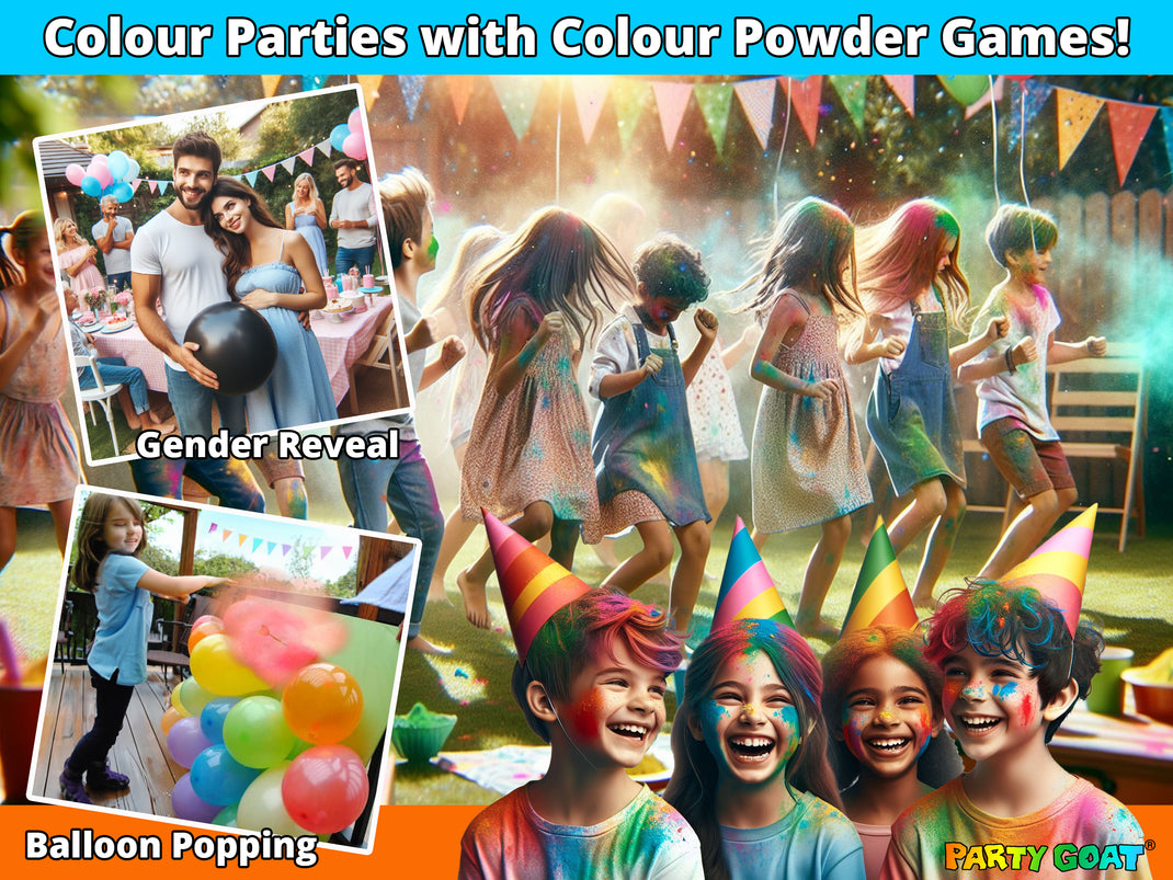 Holi Colour Powder, 6 Colour Pack! 18lbs for Colour Runs & Colour Wars ...