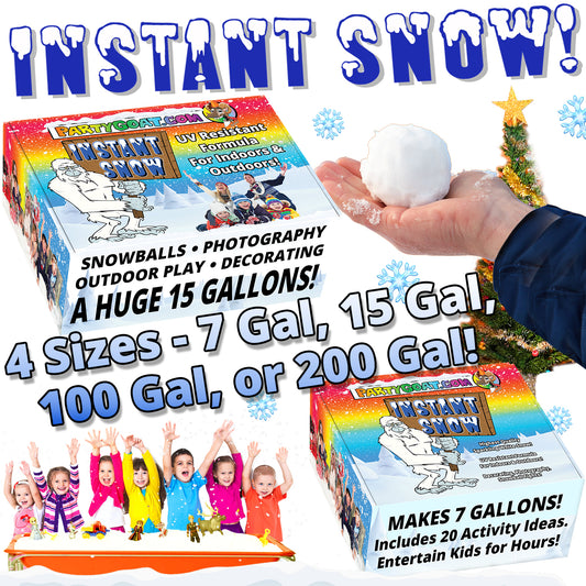 INSTANT SNOW POWDER!