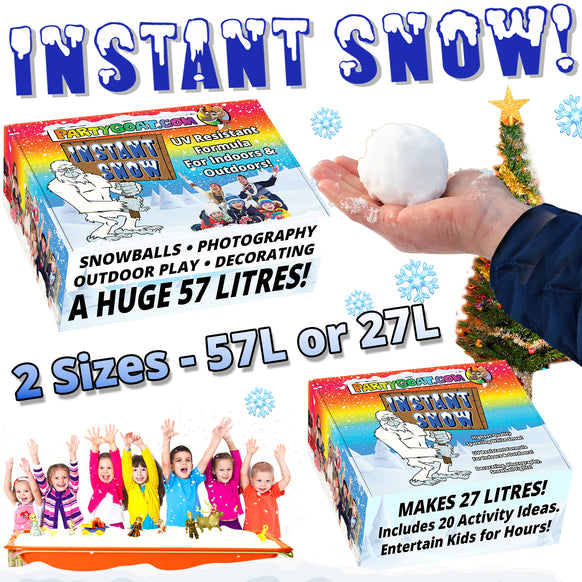 INSTANT SNOW POWDER!