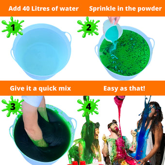INSTANT SLIME BATTLE PACK! (Blue, Yellow, Pink & Green)