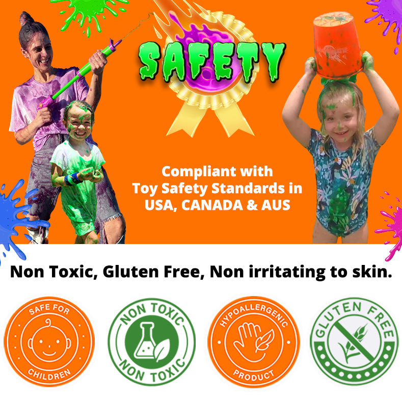 BULK INSTANT SLIME Mix! Makes 95 Litres! Sliming games & fundraisers ...