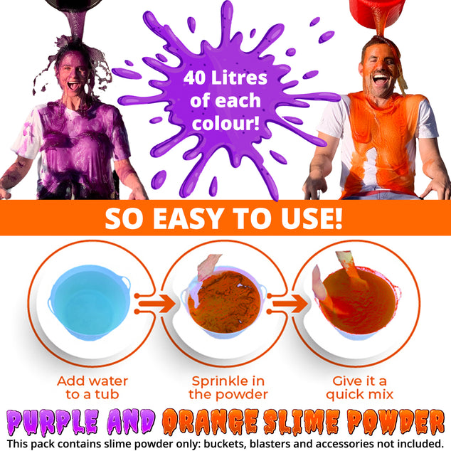 INSTANT SLIME EXPANSION PACK (Makes 80L of Slime)