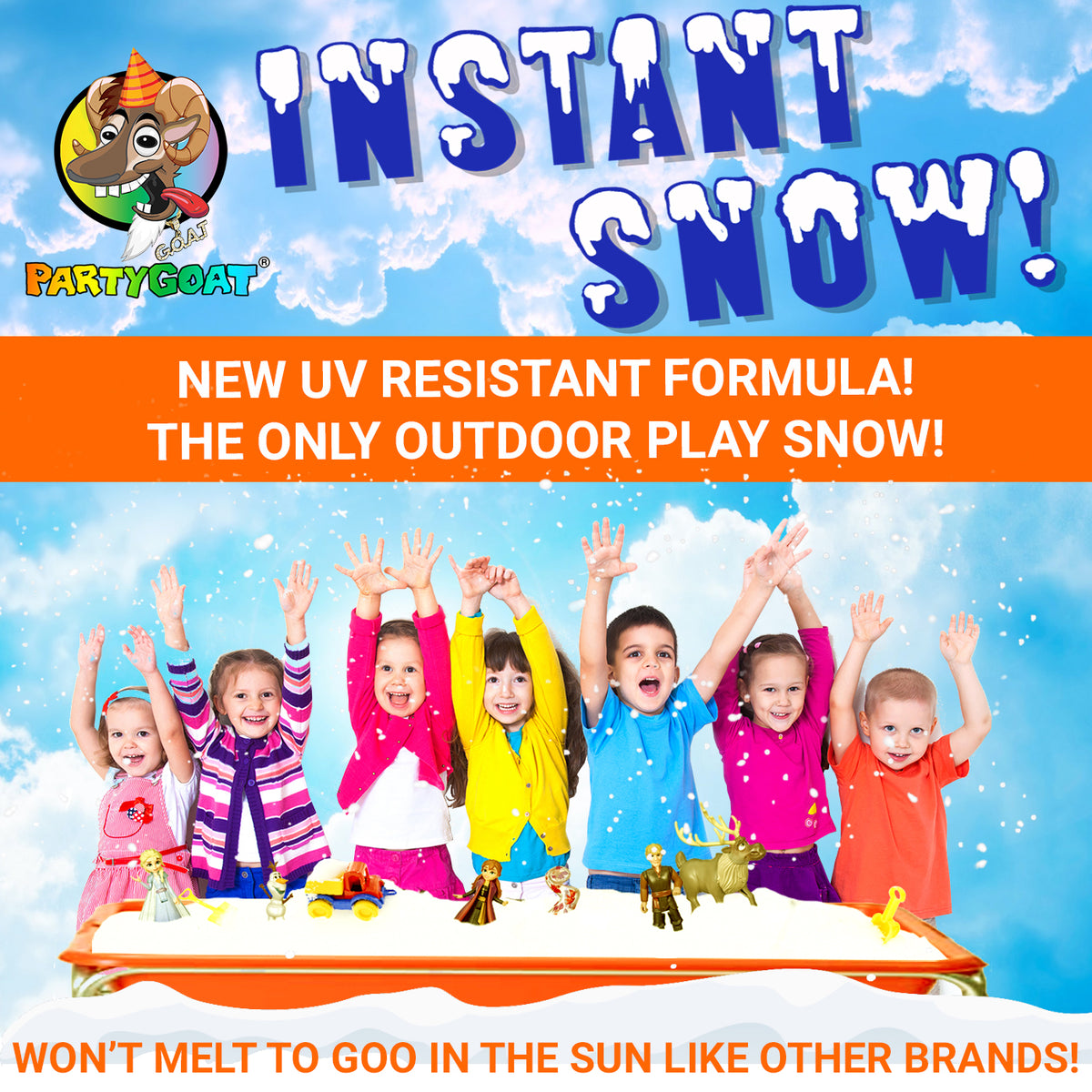 Colorfulinstant Snow INSTANT SNOW POWDER! – PARTY GOAT