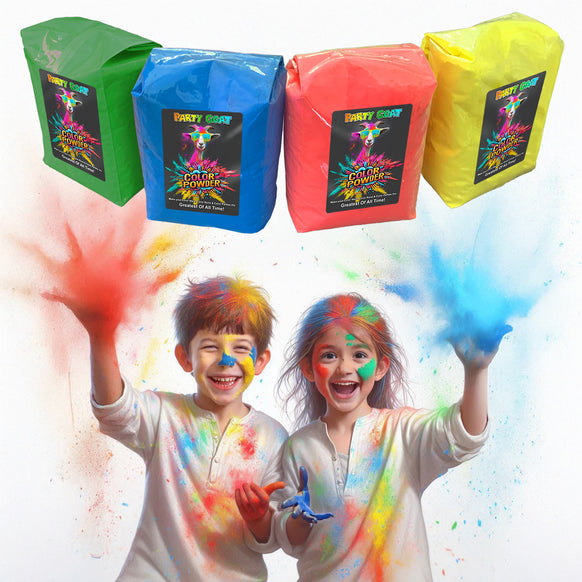 COLOUR WAR POWDER: 4 Colour Pack! 5.5kg for Colour Runs & Parties