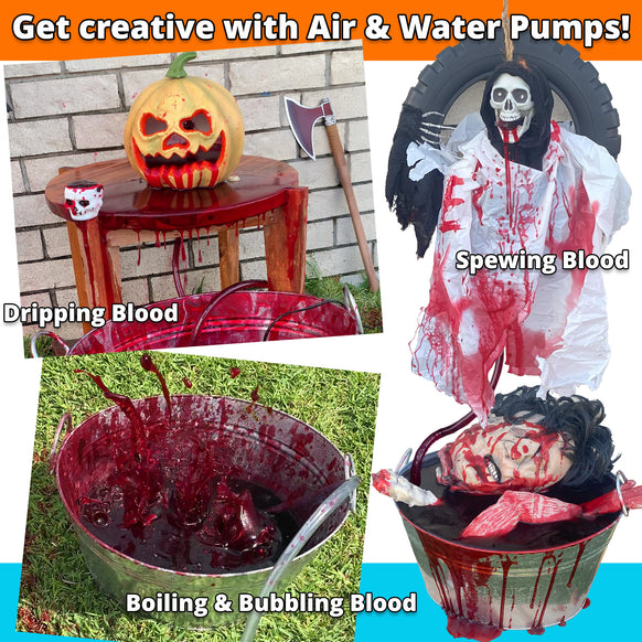 FAKE BLOOD: makes 15 Gallons of Blood Red Slime!