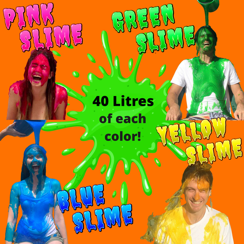 INSTANT SLIME BATTLE PACK! (Blue, Yellow, Pink & Green)