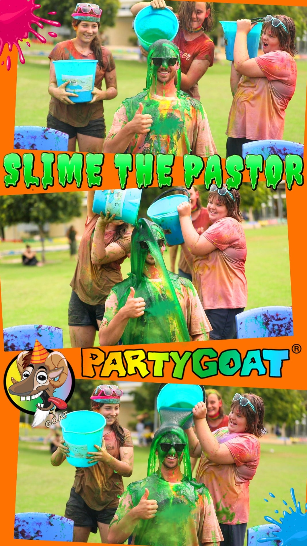 BULK INSTANT SLIME Mix! Makes 95 Litres! Sliming games & fundraisers ...
