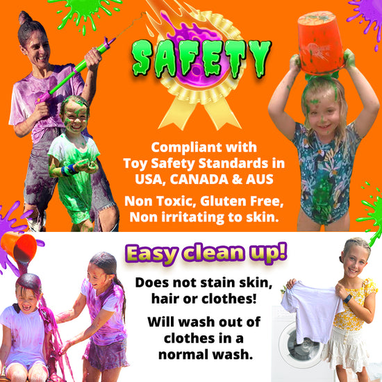 BULK INSTANT SLIME Mix! Makes 95 Litres! Sliming games & fundraisers ...