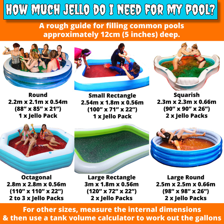 JELLY WRESTLING JELLO! (380 Litres)
