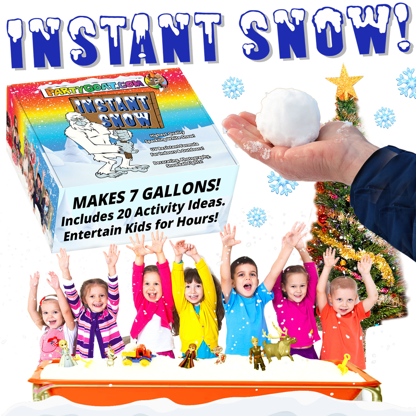 INSTANT SNOW POWDER!